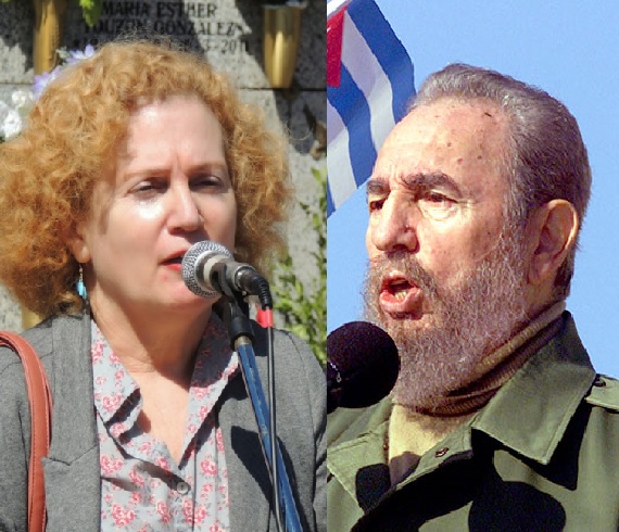 Mirta-Nuñez-y-Fidel-Castro